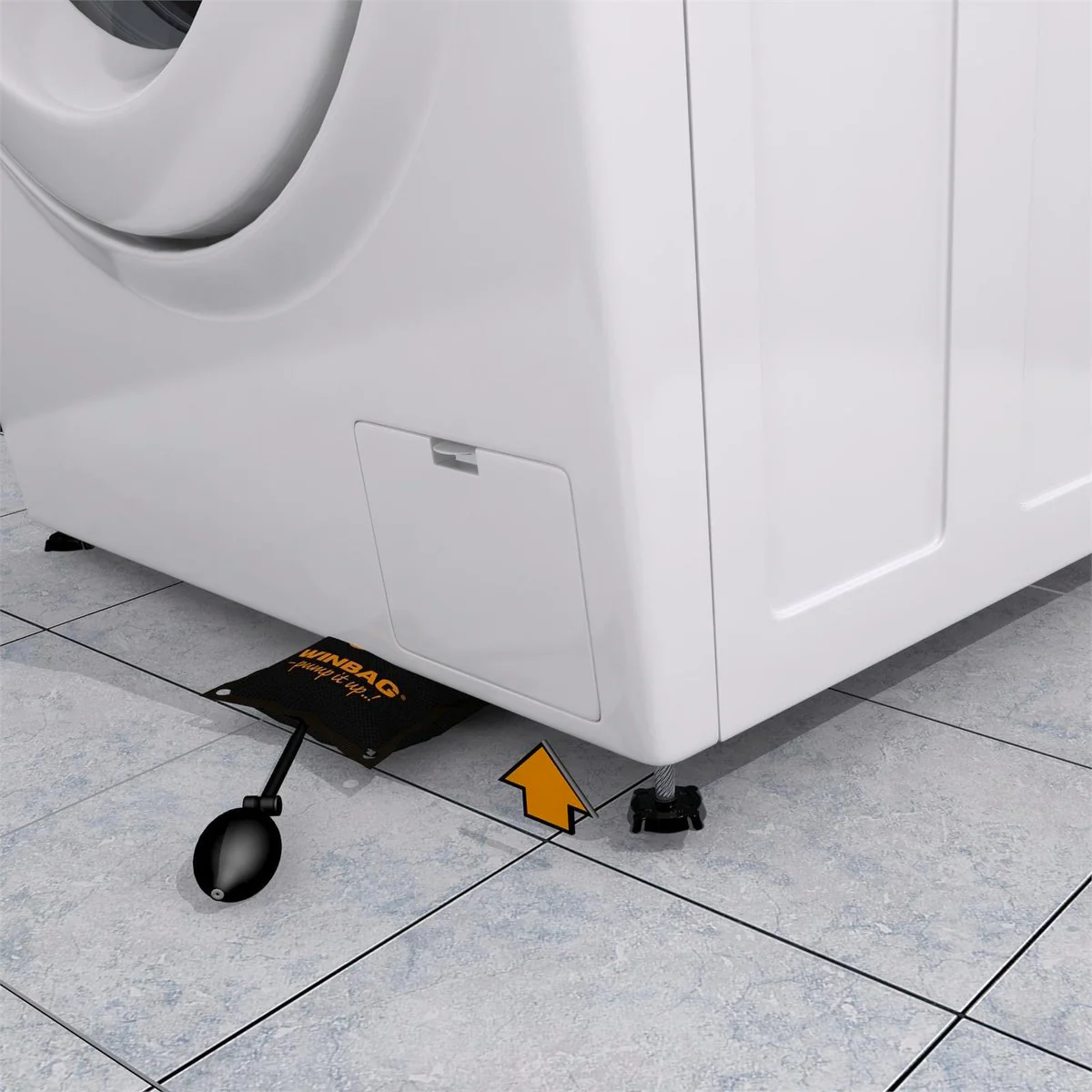 Winbag Inflatable Wedge - 2 to 50mm - Fibre Reinforced - 135kg Lift - Image 6