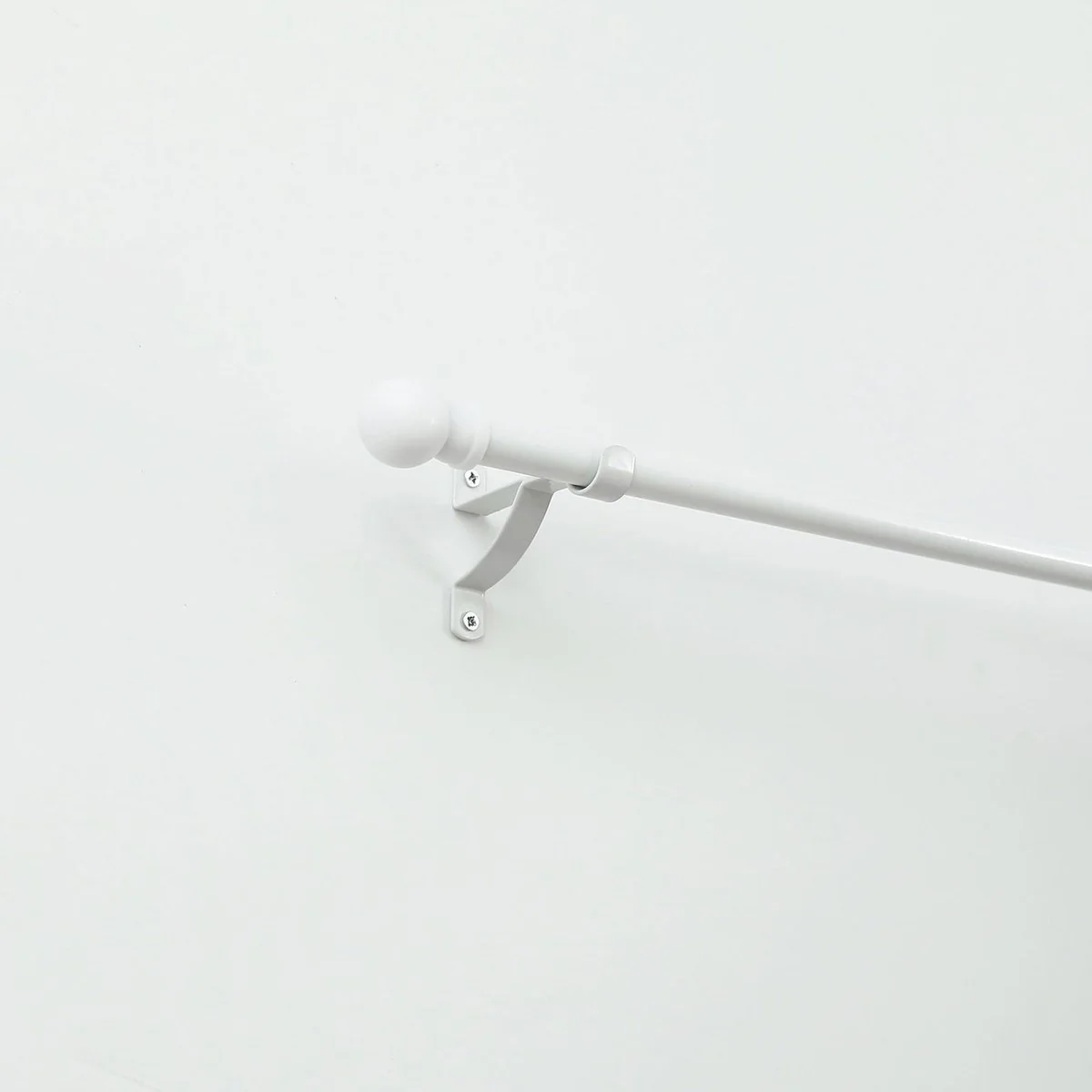 Windoware Curtain Rod Bracket - 16mm - White - 2 Pack - Metal - Durable - Image 2
