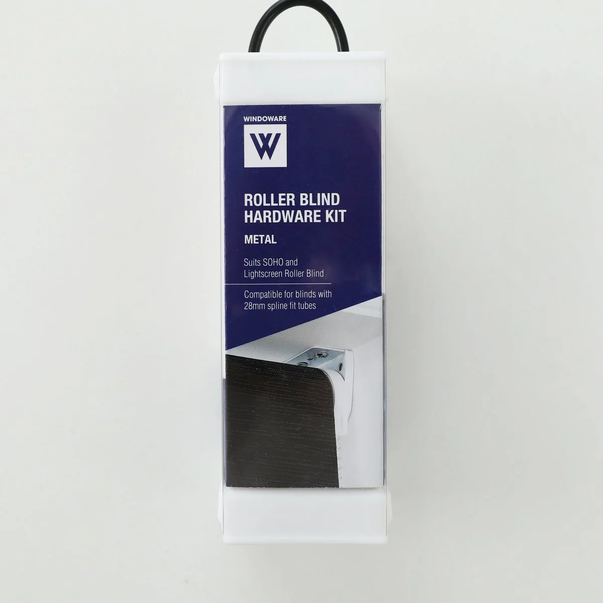 Windoware Roller Blind Hardware Kit - 25mm - White - Various Components - Image 3