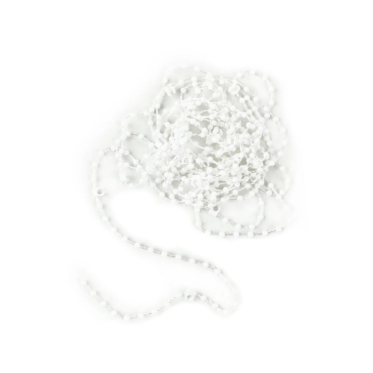 Windoware Vertical Blind Bottom Link Chain - 127mm - White - 24 Pack - Plastic