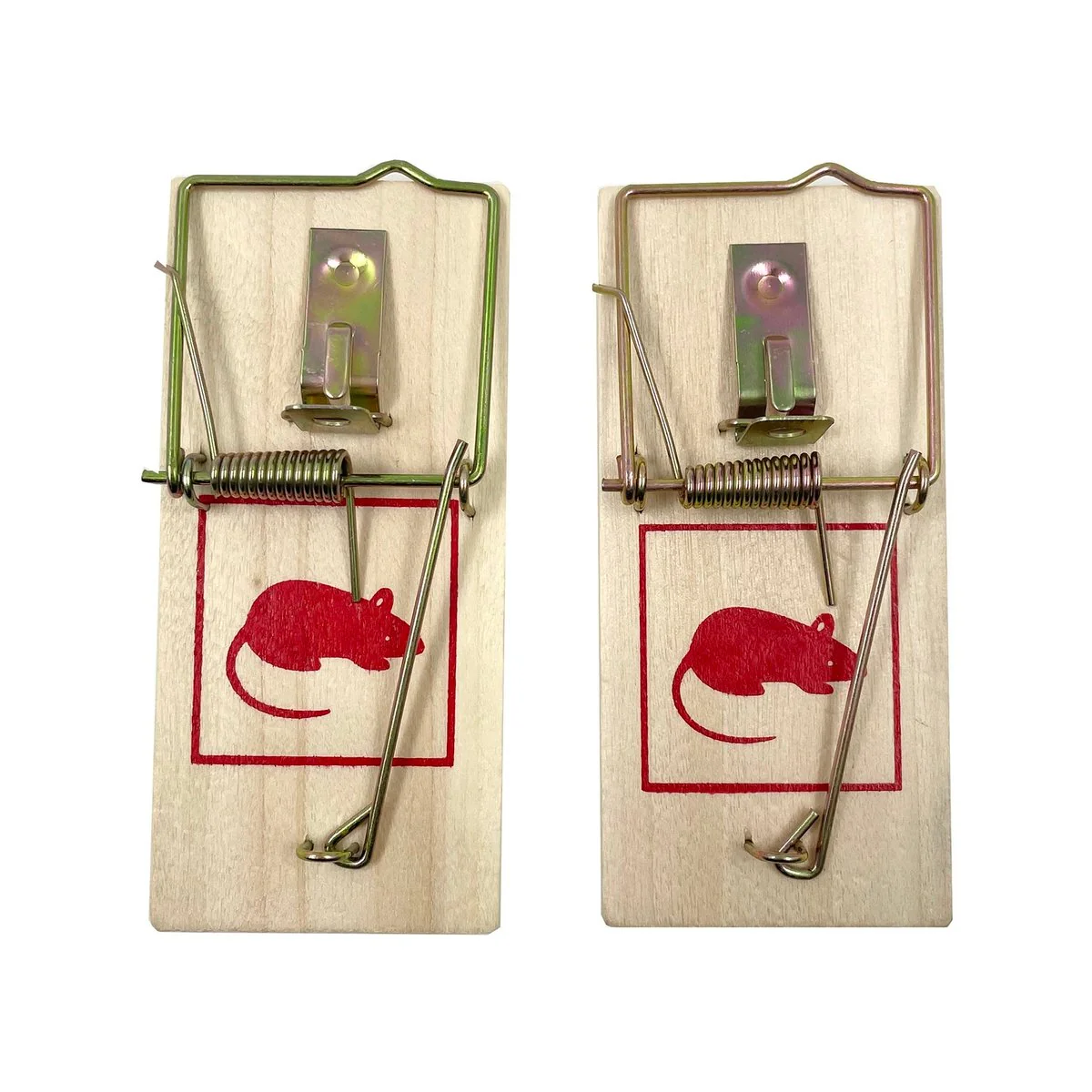 Wooden Mouse Trap - 2 Pack Timber Trap - Easy Set - Indoor & Outdoor Use - 46mm x 98mm - Image 2