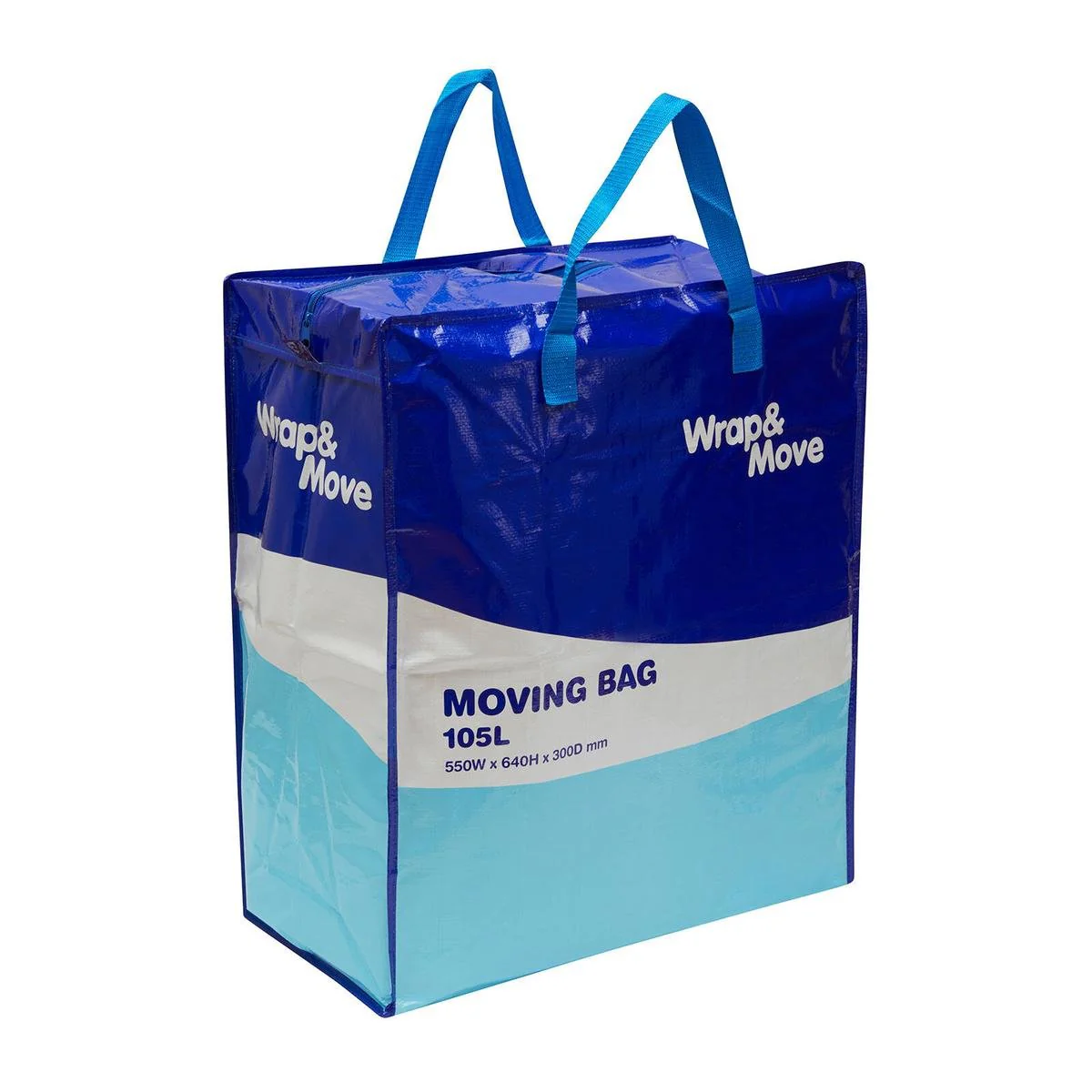 Wrap & Move 105L Moving Bag - Tough Poly-Woven - Dust Resistant - Versatile