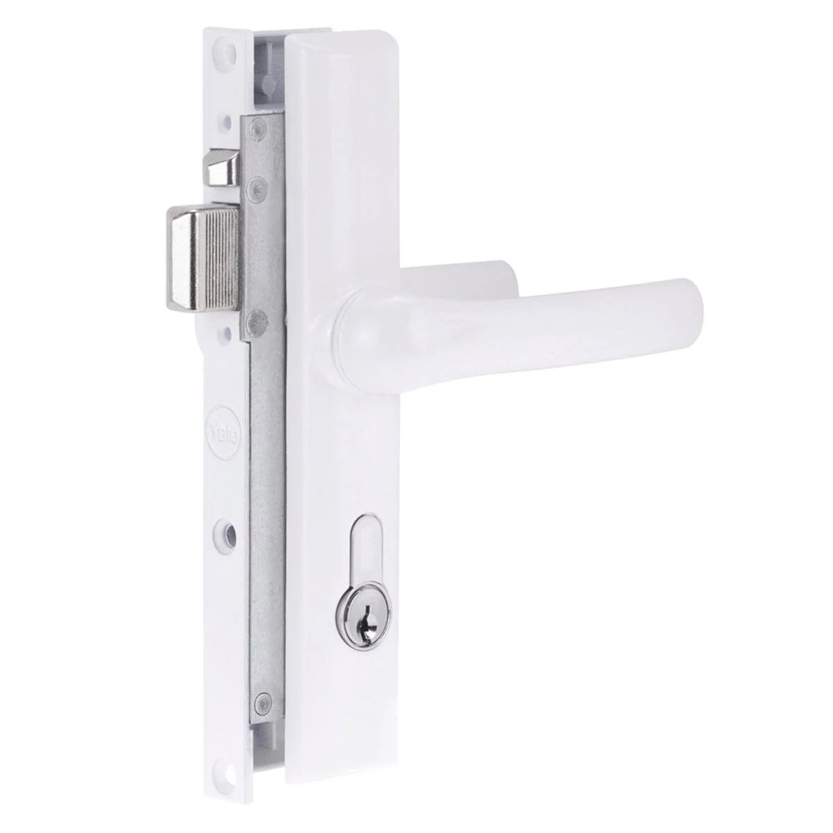 Yale Quattro Lock Screen Security Door - 280mm x 77mm x 45mm - White