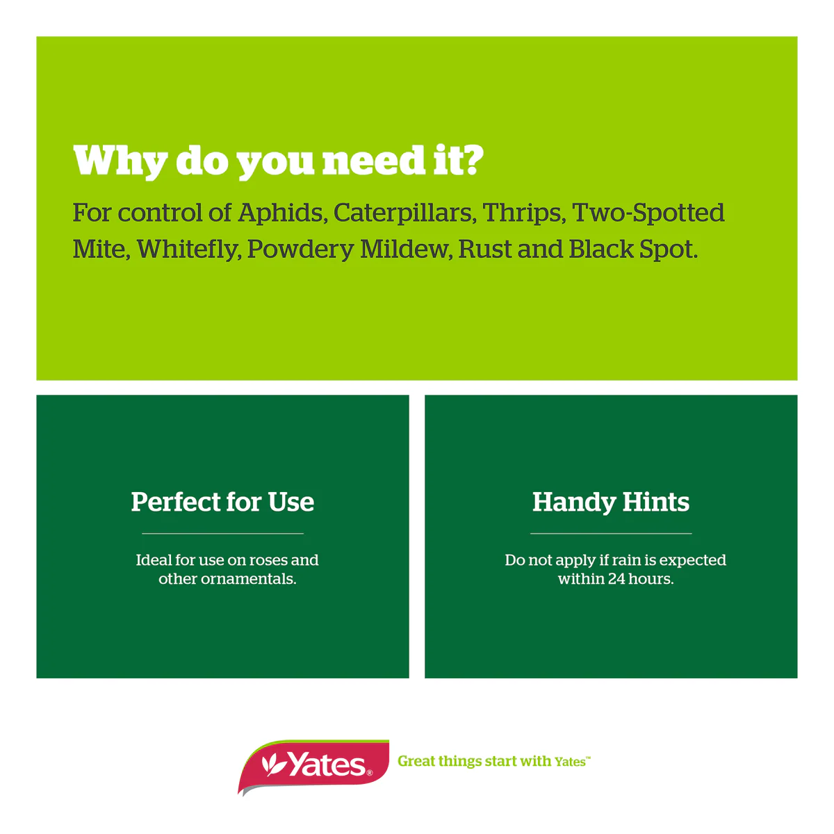 Yates Rose Gun - 750ml - Spray - Insecticide and Fungicide - Image 2