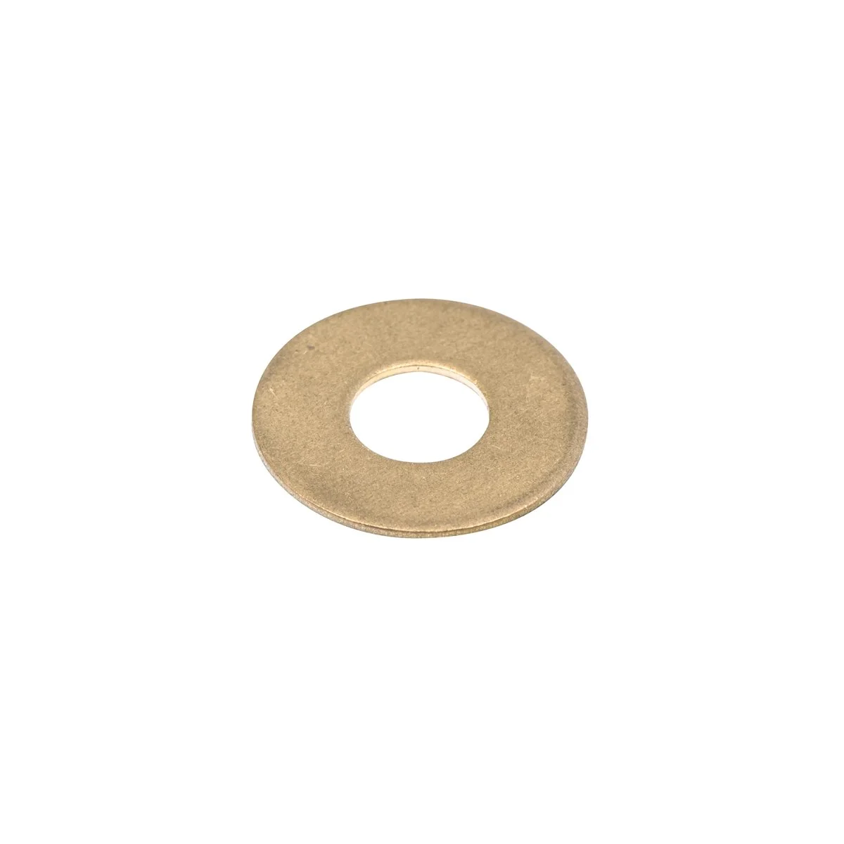 Zenith Flat Washer - 1/4 - 12 Pack - Solid Brass - Corrosion Resistant - Image 2
