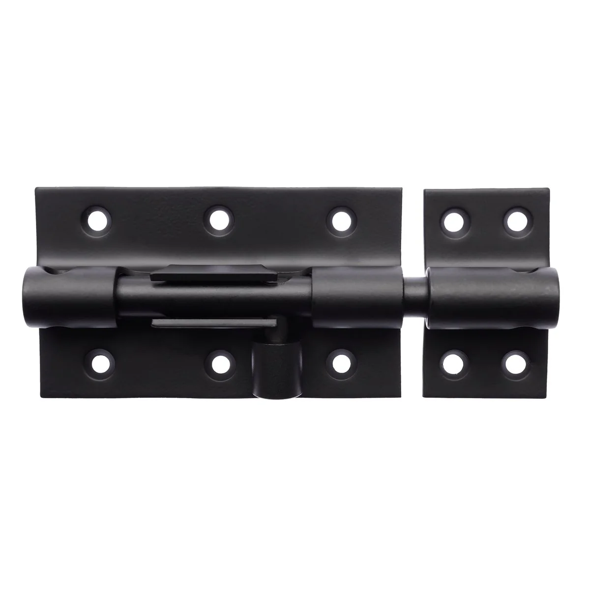Zenith Matte Black Heavy Duty Barrel Bolt - 70mm x 25mm x 155mm - Steel - Image 2