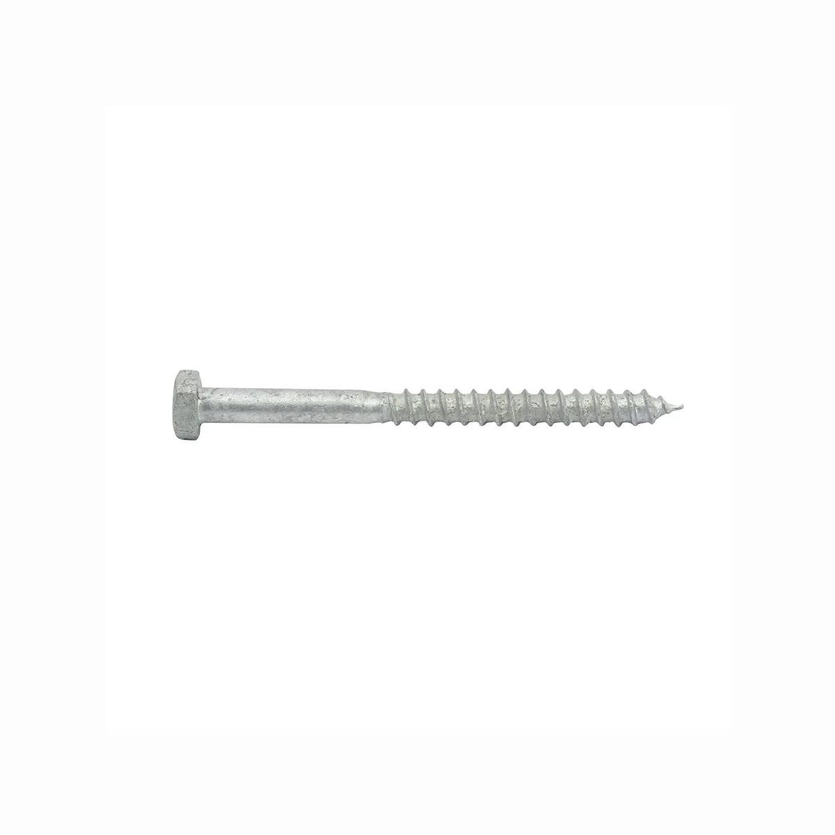 Zenith M6 x 75mm Hot Dipped Galvanised Coach Screw - 4.6 Grade Steel - Corrosion Resistant