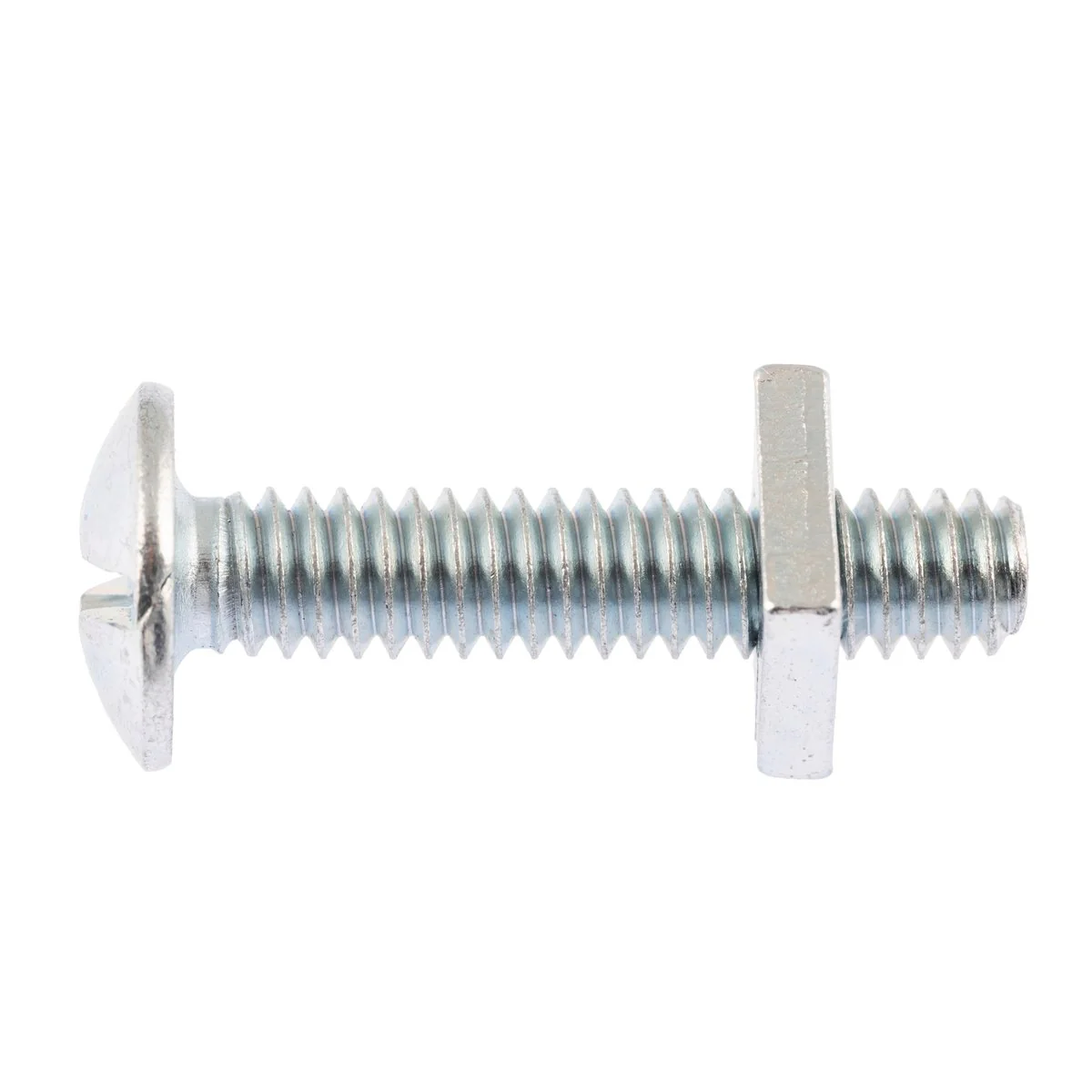 Zenith Mushroom Head Bolt - 1/4"x30mm - 25 Pack - Zinc Plated - Internal Use - Image 2