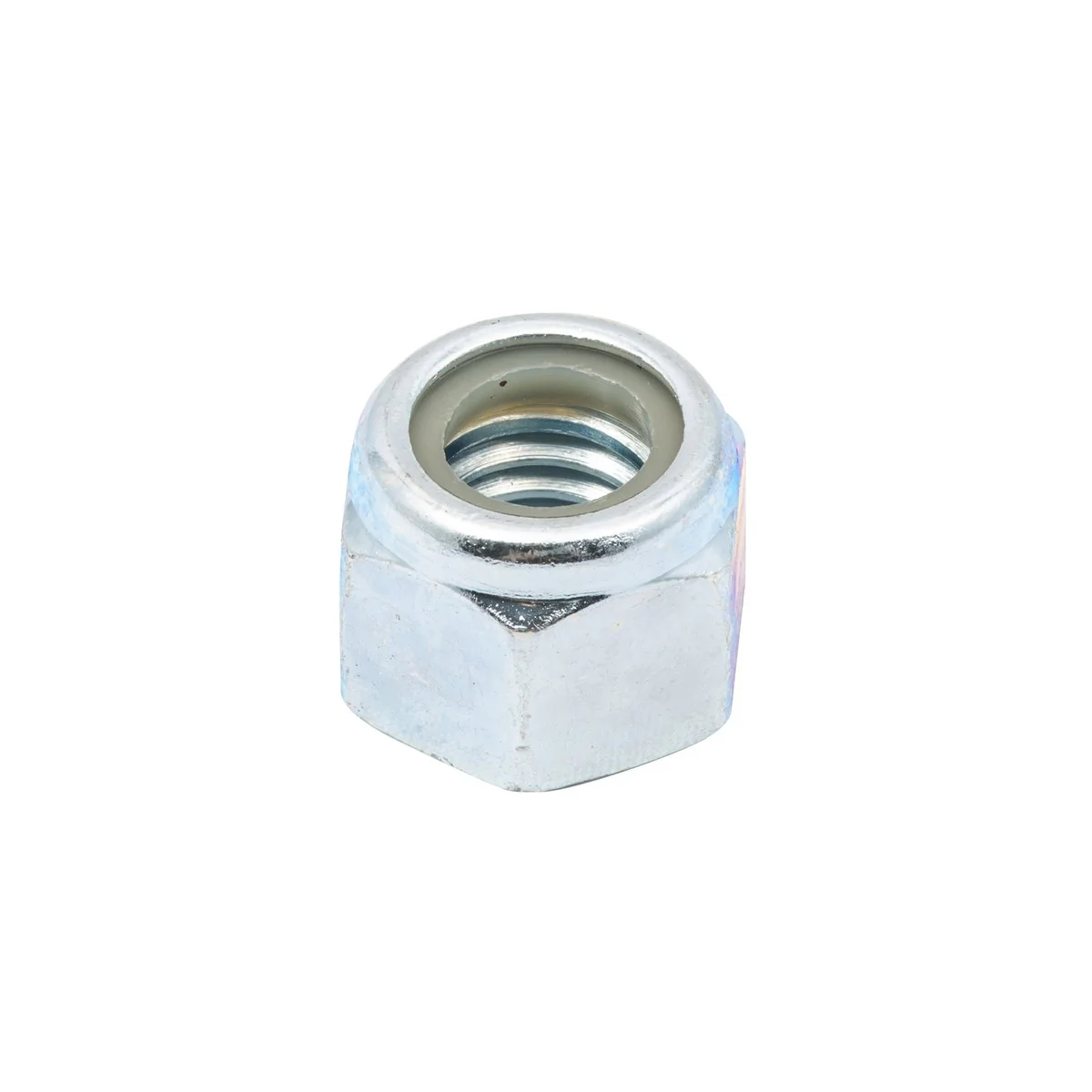 Zenith Nyloc Nuts - 1/2" - 4 Pack - Zinc Plated - Vibration Resistant - Image 2