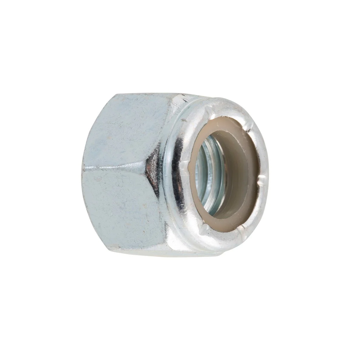 Zenith Nylon Lock Nut - 3/8" - 50 Pack - Zinc Plated - Internal Use - Image 2
