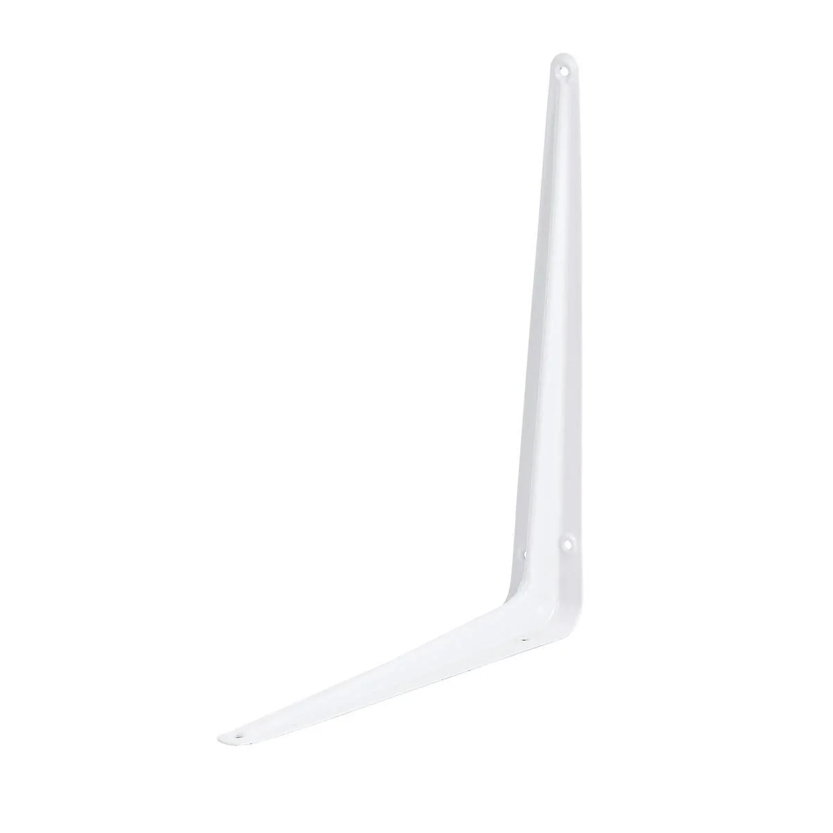 Zenith White London Bracket - 300x250mm - Steel - Light Duty - Durable